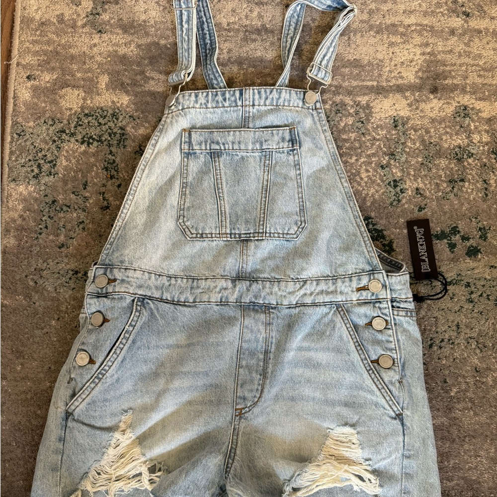 NWT shortalls short overalls